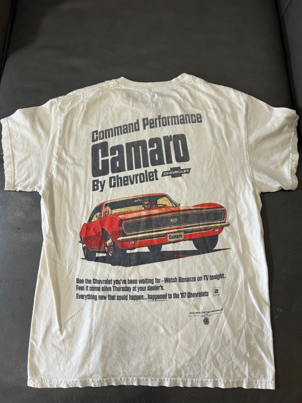 Chemistry Camaro Command Performance Graphic Tee size M